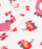 Children's snug-fitting fireighter print cotton pyjamas white/multicolor