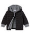 Baby Boys' Zip-Up Jacket in Quilted Tube Knit CITY CHINE grey