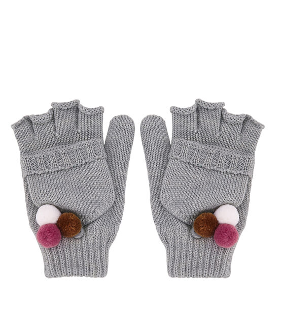 Girl's gloves SUBWAY CHINE grey