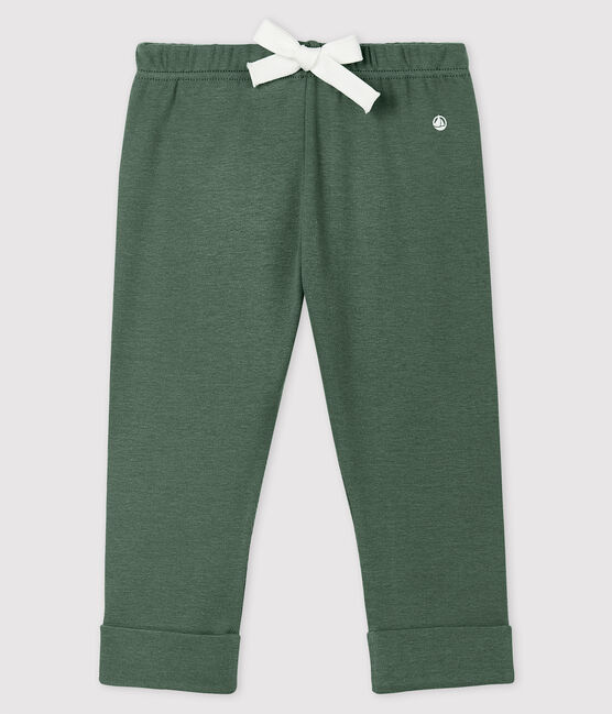 Babies' Unisex Cotton Trousers VALLEE green