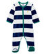 Baby Boys' Velour Sleepsuit