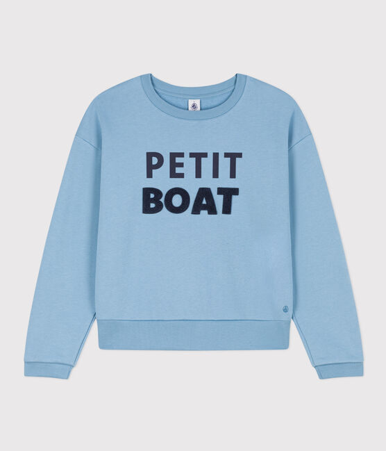 Women's Fleece Sweatshirt AZUL blue