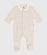 Babies' velour pyjama suit