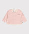 Babies' long-sleeved tube it T-shirt AVALANCHE pink/ROSELINE