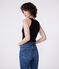 Women's Iconic cotton tank top BLACK black