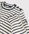 Women's Navy Cotton Jumper MARSHMALLOW white/SMOKING blue