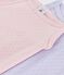 Pack of children's strappy openwork cotton vests variante 1