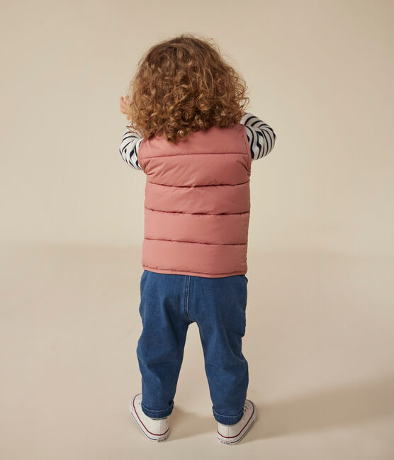 Babies' Quilted Padded Jacket ROSEWOOD pink