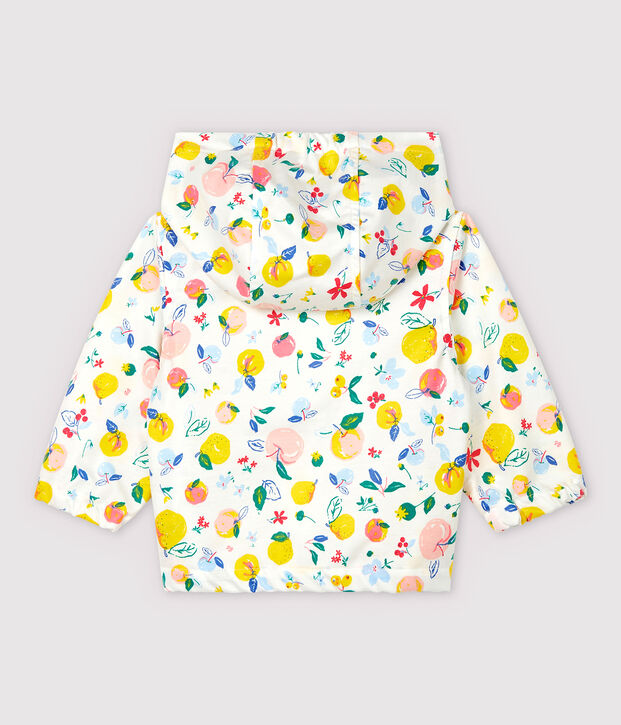 Baby Boys' Waterproofed Knit Windbreaker white/multicolor