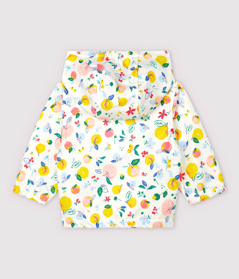 Baby Boys' Waterproofed Knit Windbreaker MARSHMALLOW white/MULTICO white