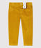 Babies' Velour Trousers TOPAZE yellow