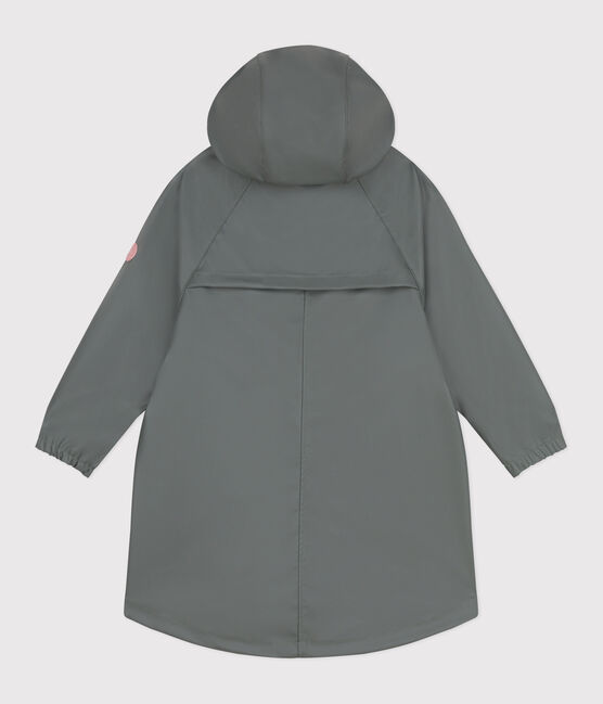 Children's long raincoat in two colours THUYA:CHARME green