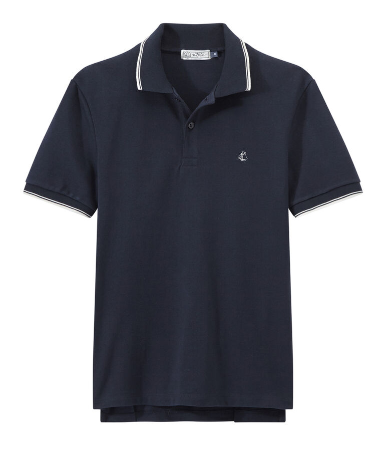 men's polo shirt SMOKING blue