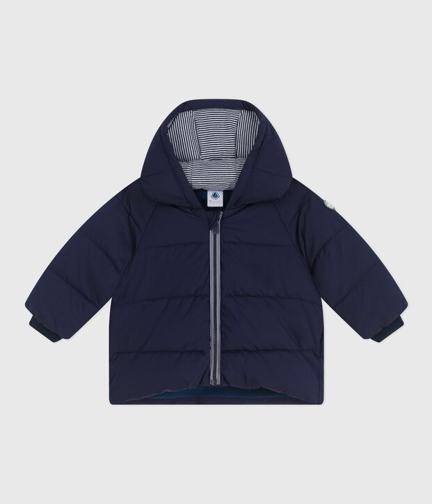 Babies' puffer jacket in plain polyester SMOKING