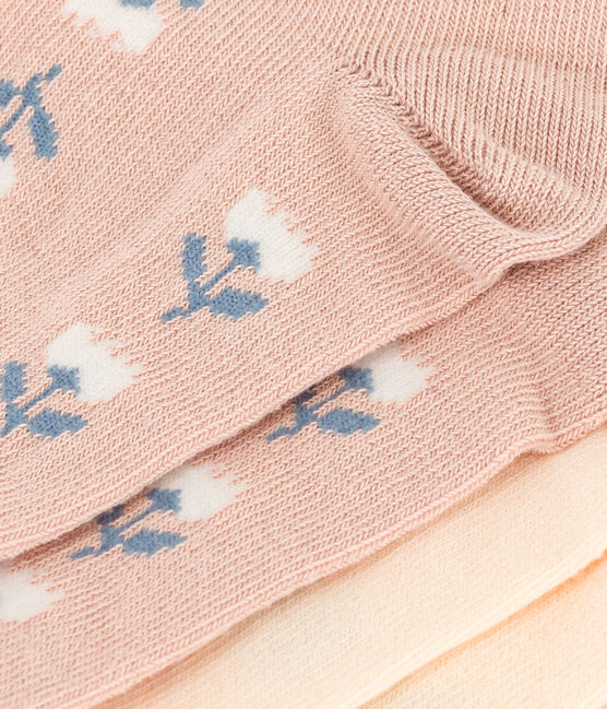 Children's Floral Cotton Jersey Socks - 2-Pack variante 2