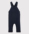 Babies' Fleece Dungarees SMOKING blue