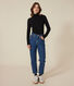 Women's Iconic roll neck cotton T-shirt