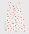 Children's fruit print cotton nightdress MARSHMALLOW white/MULTICO white