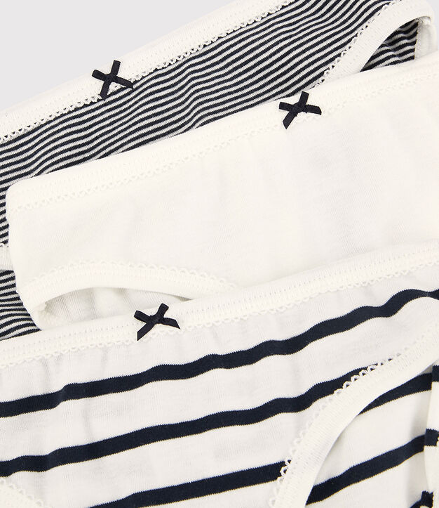 Girls' Striped Knickers - 3-Pack multicolor