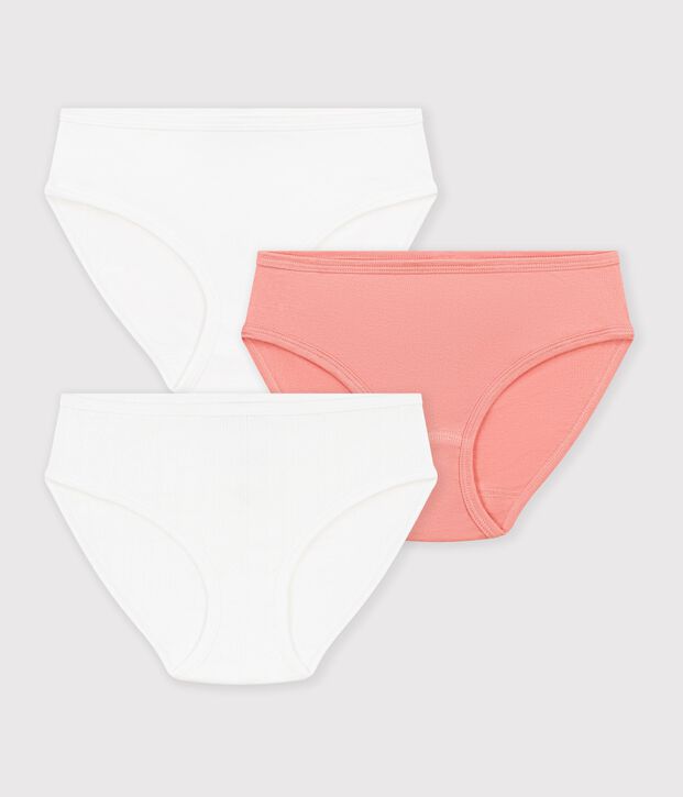 Lot de 3 culottes en coton multicolor