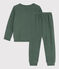 Children's Unisex Brushed Terry Pyjamas VALLEE green