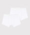 Pack of plain cotton boxers for kids multicolor