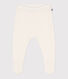 Babies' trousers in a wool and cotton knit