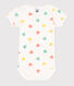 Babies' short-sleeved printed cotton body