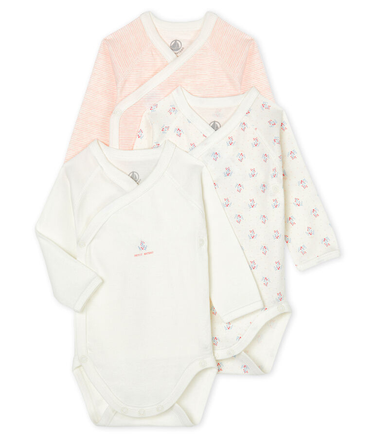Babies' Long-Sleeved Bodysuit - 3-Piece Set multicolor