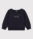 Unisex Patterned Fleece Sweatshirt