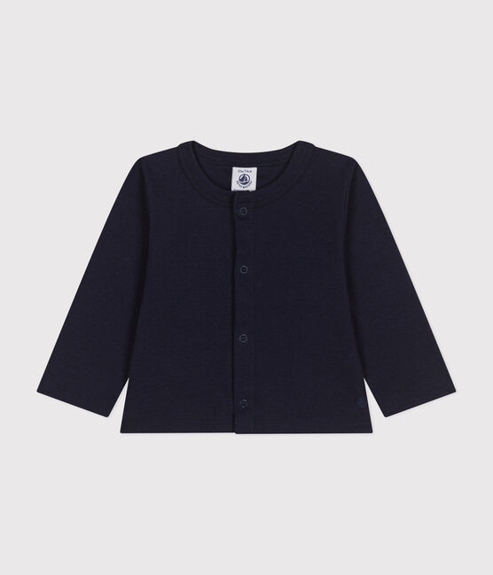 Babies' Cotton Cardigan SMOKING blue