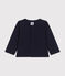Babies' Cotton Cardigan SMOKING blue