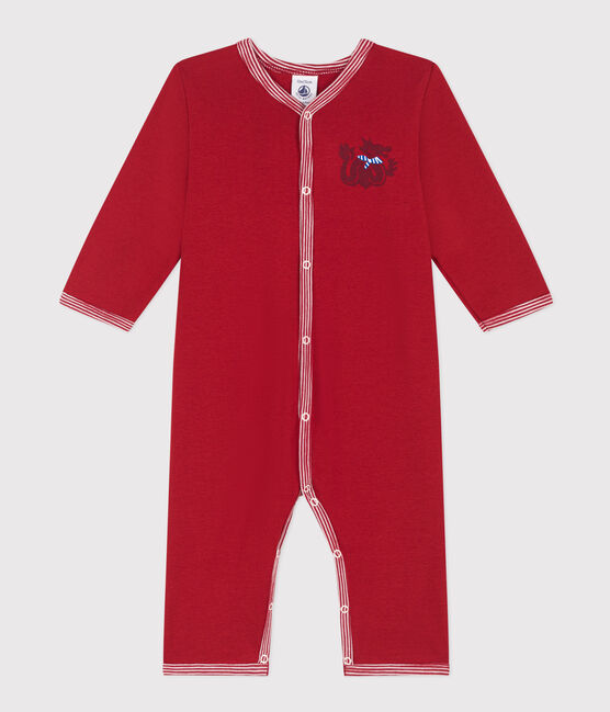 Footless cotton pyjamas for baby STOP