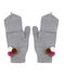 Girl's gloves SUBWAY CHINE grey
