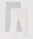 Babies' Cotton Leggings - 2-Pack