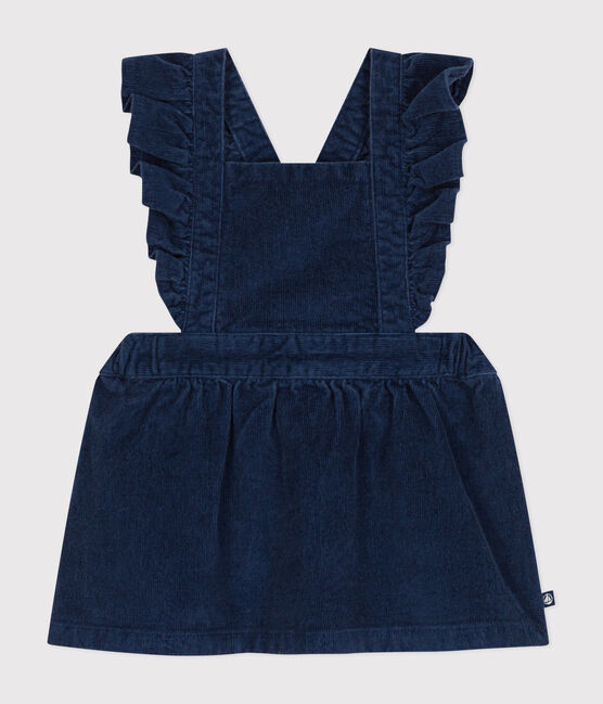 Babies' sleeveless velour dress CREPUSCULE