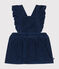 Babies' sleeveless velour dress CREPUSCULE