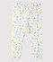 Babies' Cotton Floral Print Leggings MARSHMALLOW white/MULTICO white