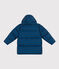 Boys' puffer jacket with fold-out hood INCOGNITO /SMOKING