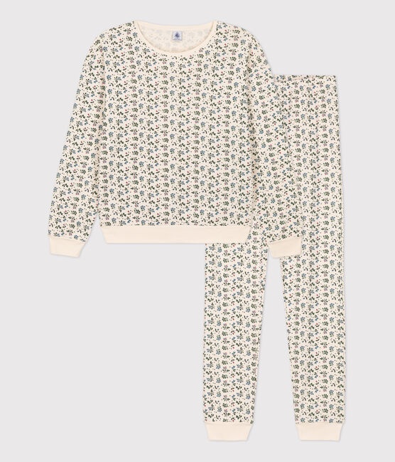 Women's Cotton Pyjamas AVALANCHE white/ROVER /MULTICO