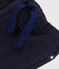 Babies' Quilted Tube Knit Trousers SMOKING blue