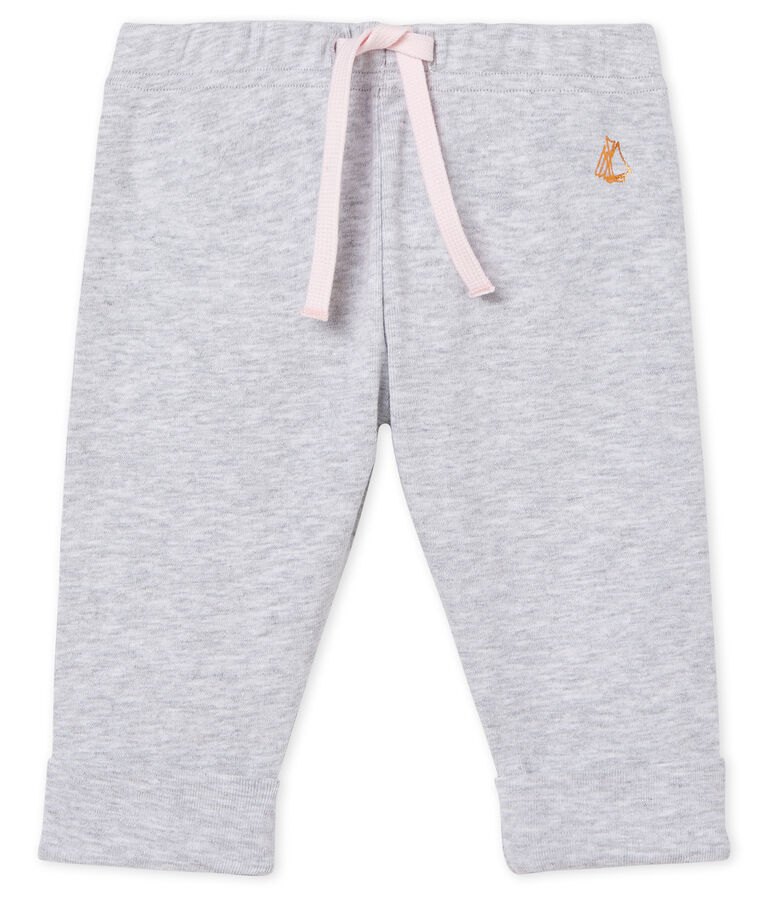 Baby Girls' Knit Trousers grey