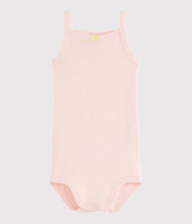 Baby Girls' Strappy Bodysuit pink