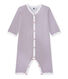 Baby boy's footless sleepsuit