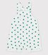 Babies' Organic Fleece Plant Print Dungaree Shorts