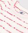 Women's Iconic Organic Cotton Round Neck T-Shirt MARSHMALLOW white/TERKUIT red