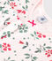Children's floral print cotton capri pyjamas pink/multicolor