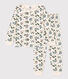 Girls' Floral Fleece Pyjamas