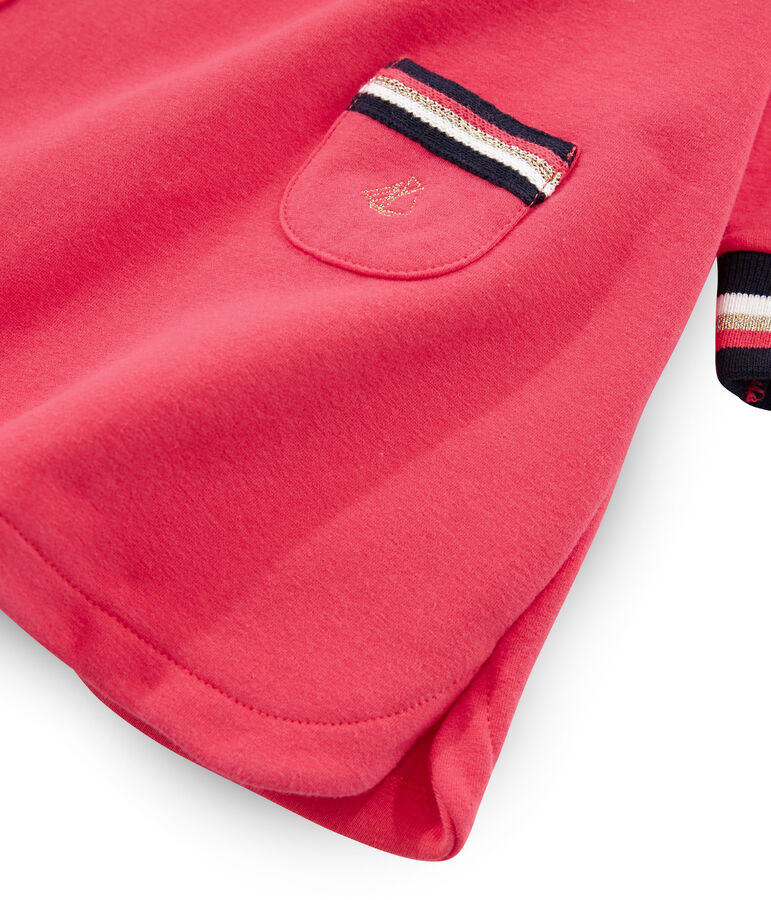 Baby Girls' Long-Sleeved Dress red