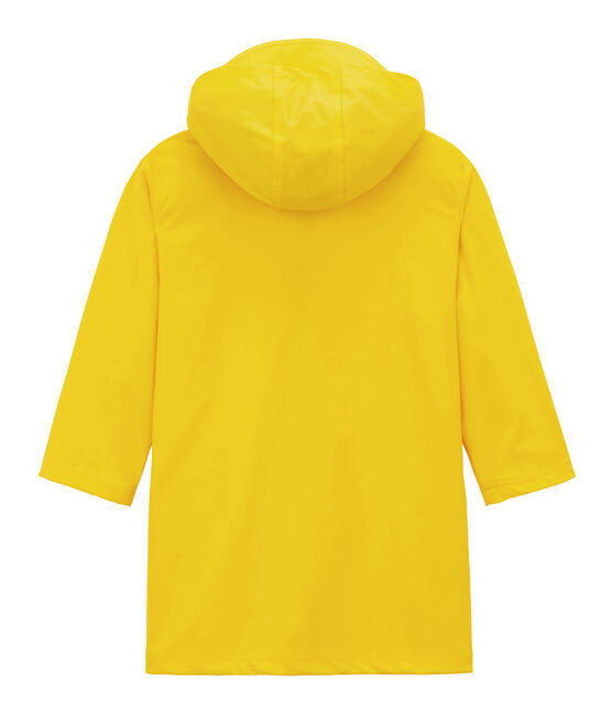 Unisex Long Child's Raincoat JAUNE yellow